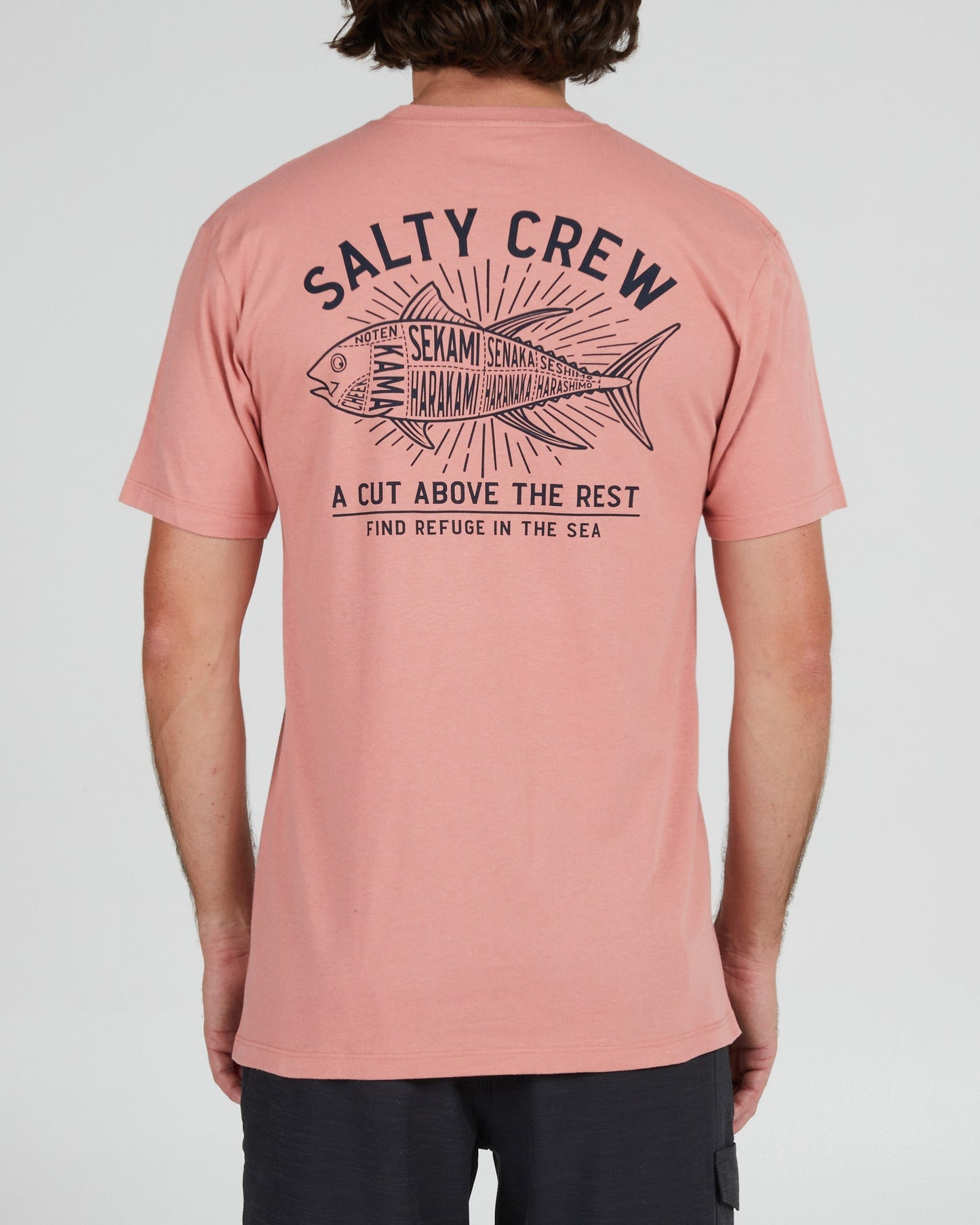 Cut Above Coral S/S Premium Tee