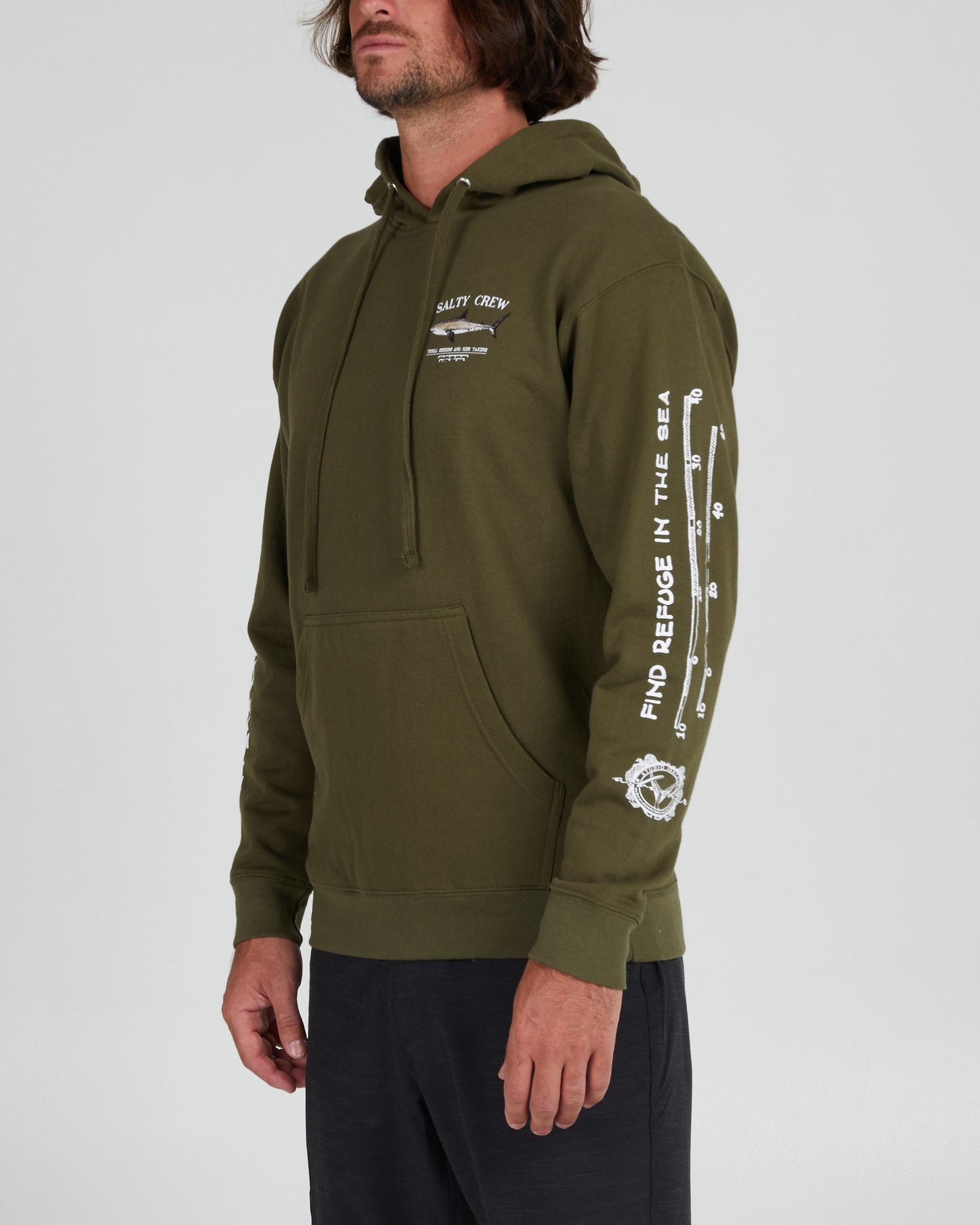 Bruce Army Hood Fleece