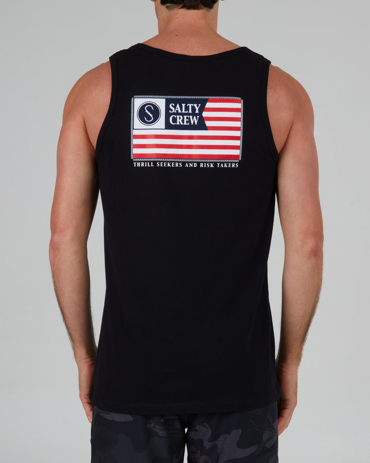 Freedom Flag Black Tank