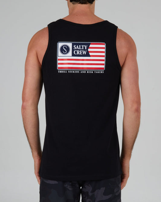 Freedom Flag Black Tank