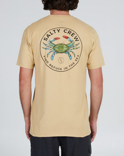 Blue Crabber Camel S/S Premium Tee