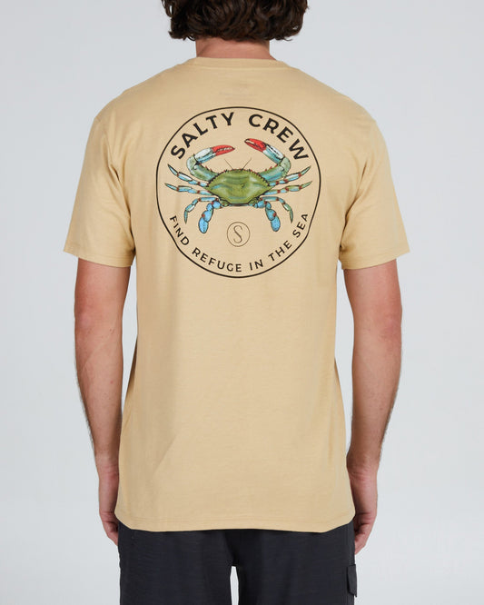 Blue Crabber Camel S/S Premium Tee