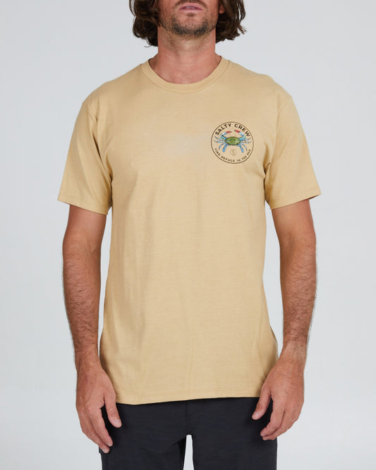 Blue Crabber Camel S/S Premium Tee