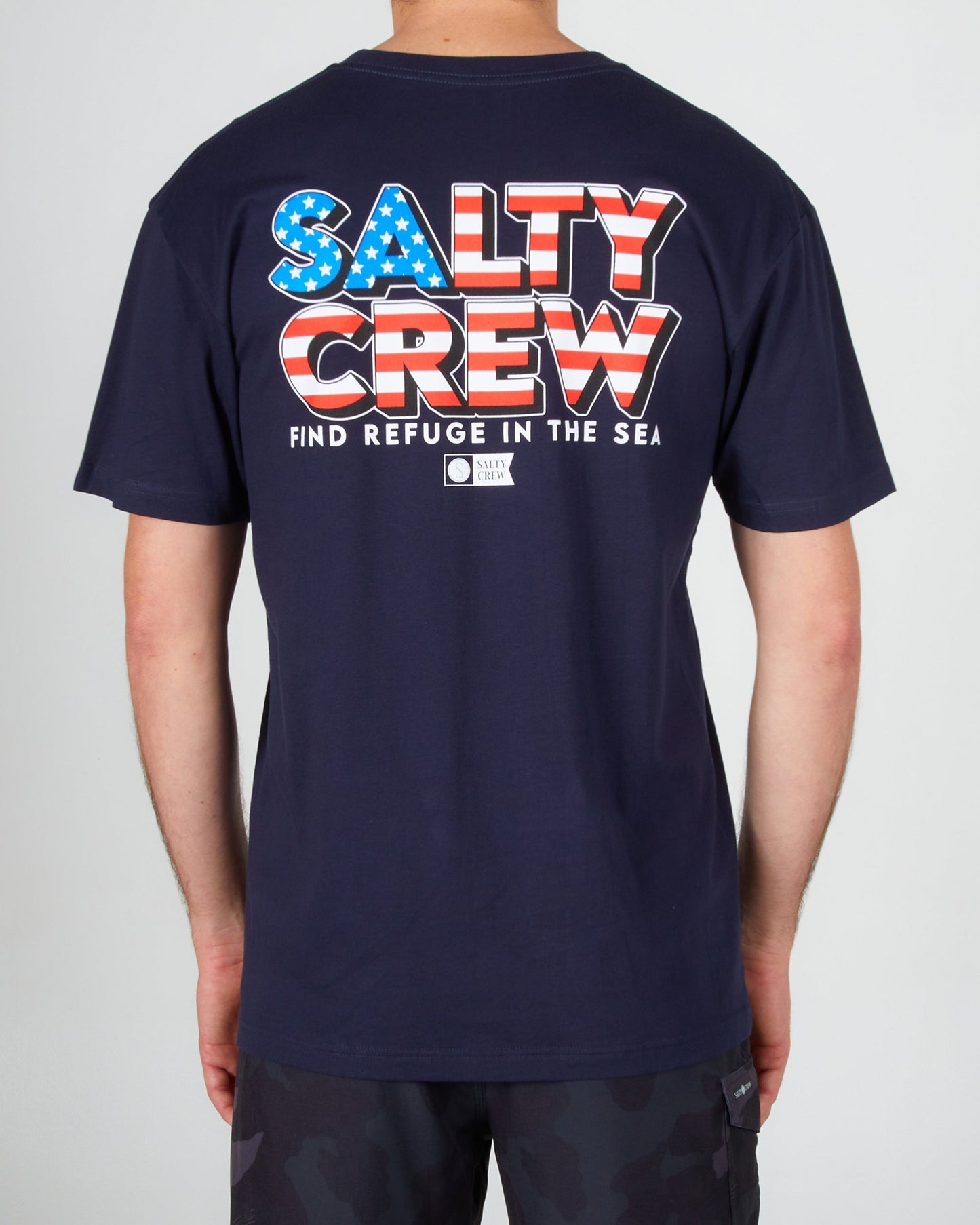 Stars and Stripes Navy S/S Premium Tee