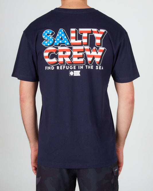 Stars and Stripes Navy S/S Premium Tee