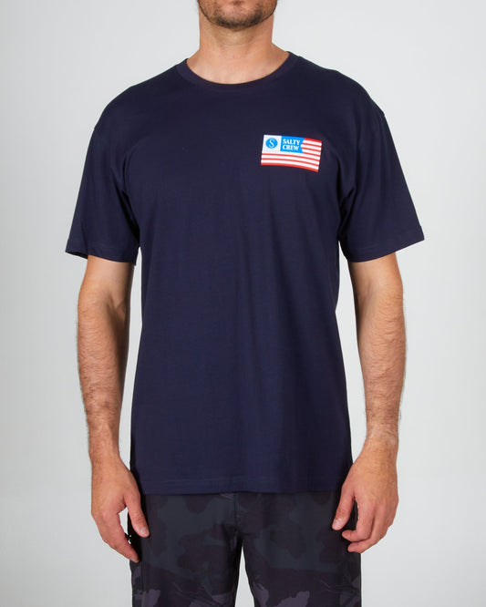 Stars and Stripes Navy S/S Premium Tee