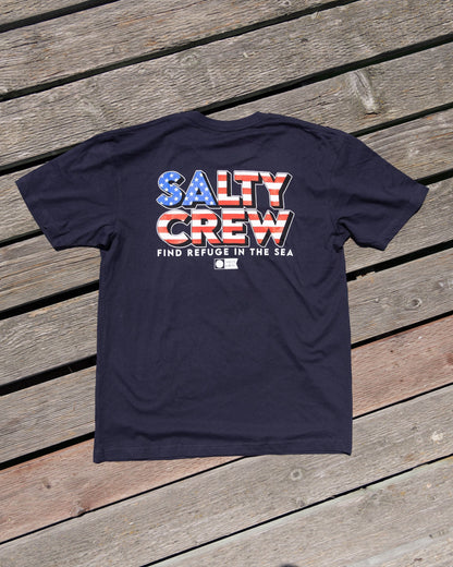 Stars and Stripes Navy S/S Premium Tee