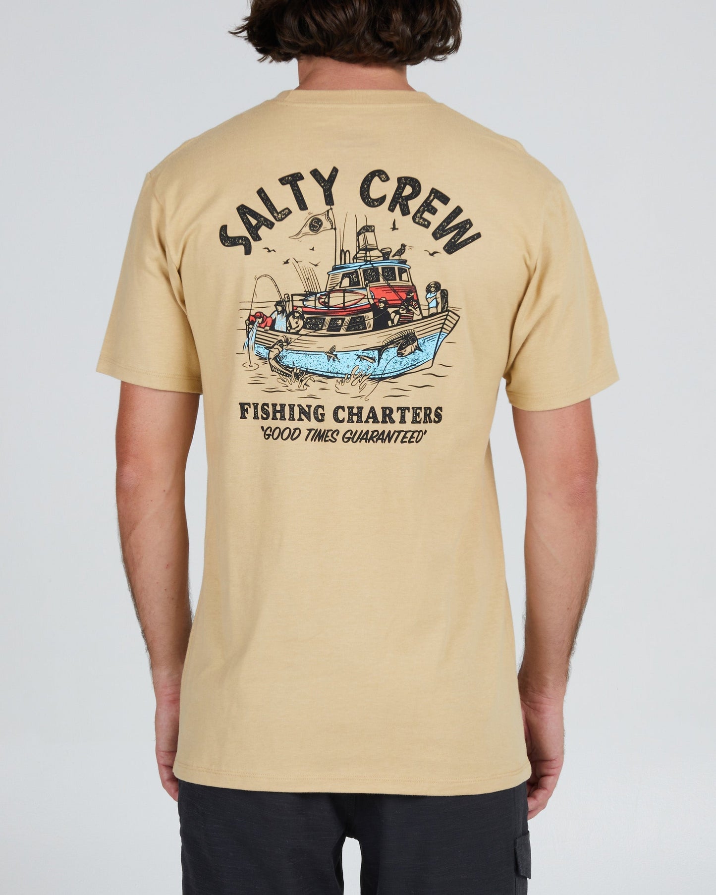 Fishing Charters Camel S/S Premium Tee