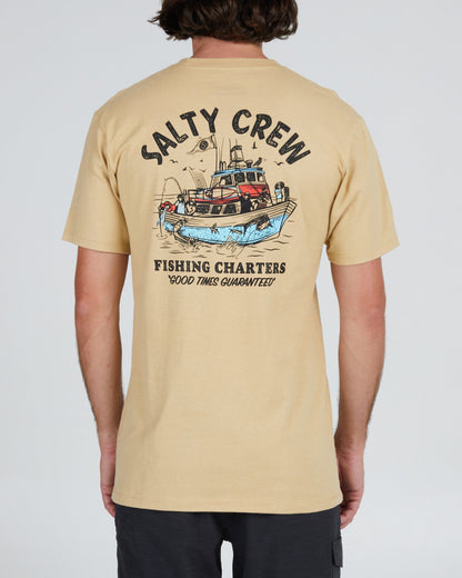Fishing Charters Camel S/S Premium Tee