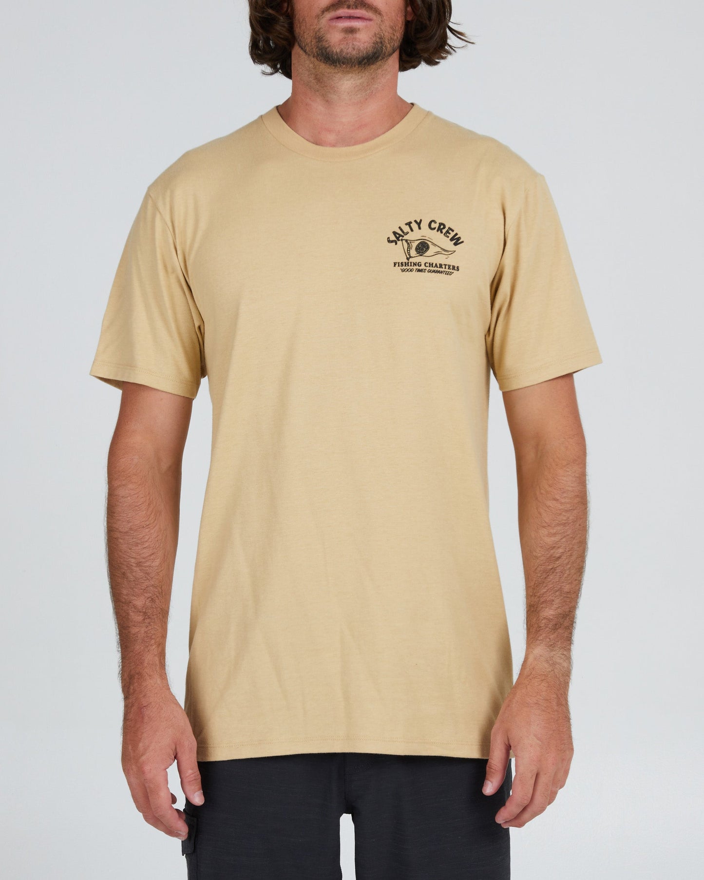 Fishing Charters Camel S/S Premium Tee