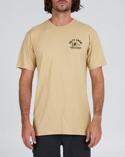 Fishing Charters Camel S/S Premium Tee