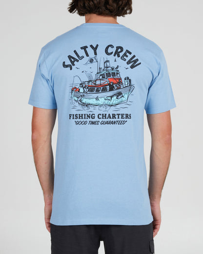Fishing Charters Marine Blue S/S Premium Tee
