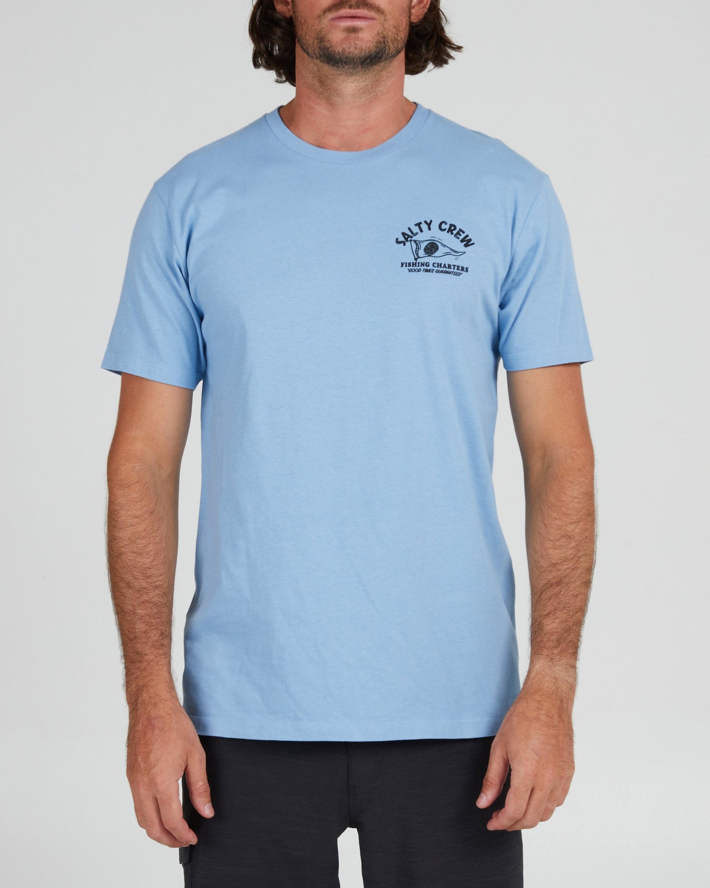 Fishing Charters Marine Blue S/S Premium Tee