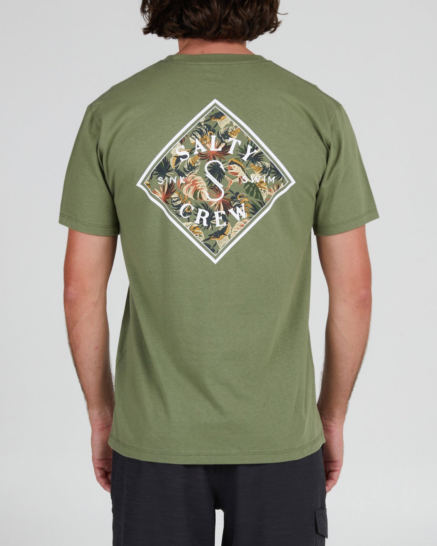 Tippet Shores Sage Green S/S Premium Tee