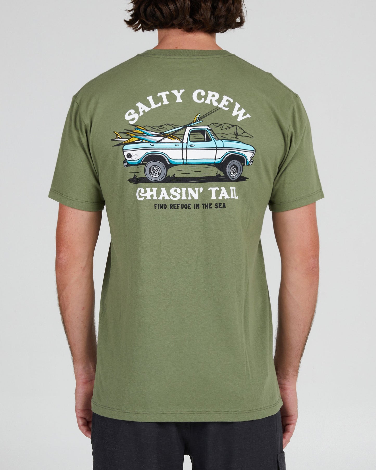 Off Road Sage Green S/S Premium Tee