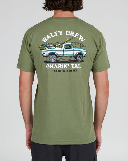 Off Road Sage Green S/S Premium Tee