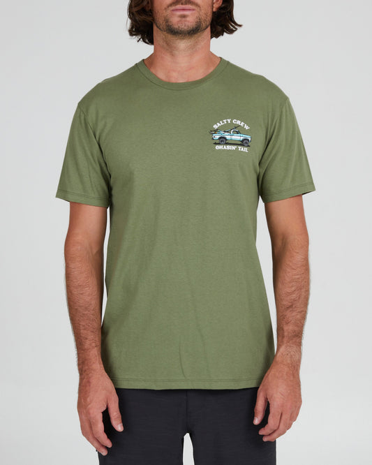 Off Road Sage Green S/S Premium Tee