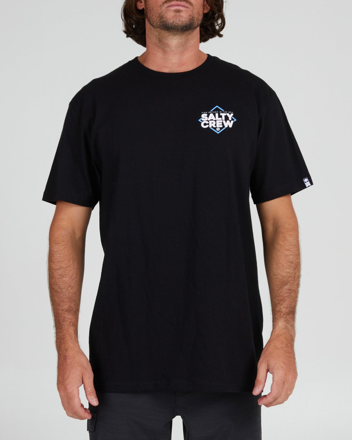 No Slack Black S/S Standard Tee