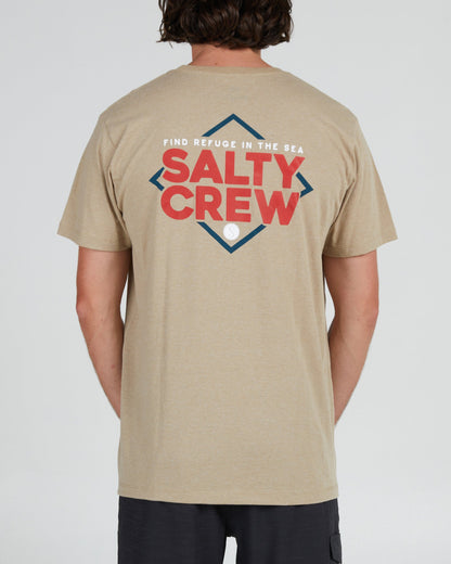 No Slack Khaki Heather S/S Standard Tee