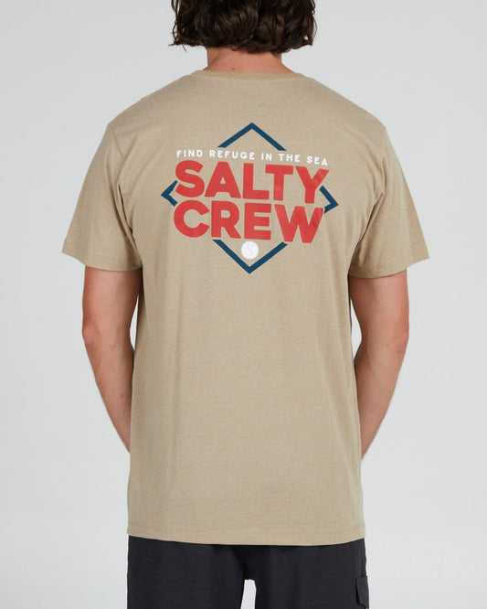No Slack Khaki Heather S/S Standard Tee