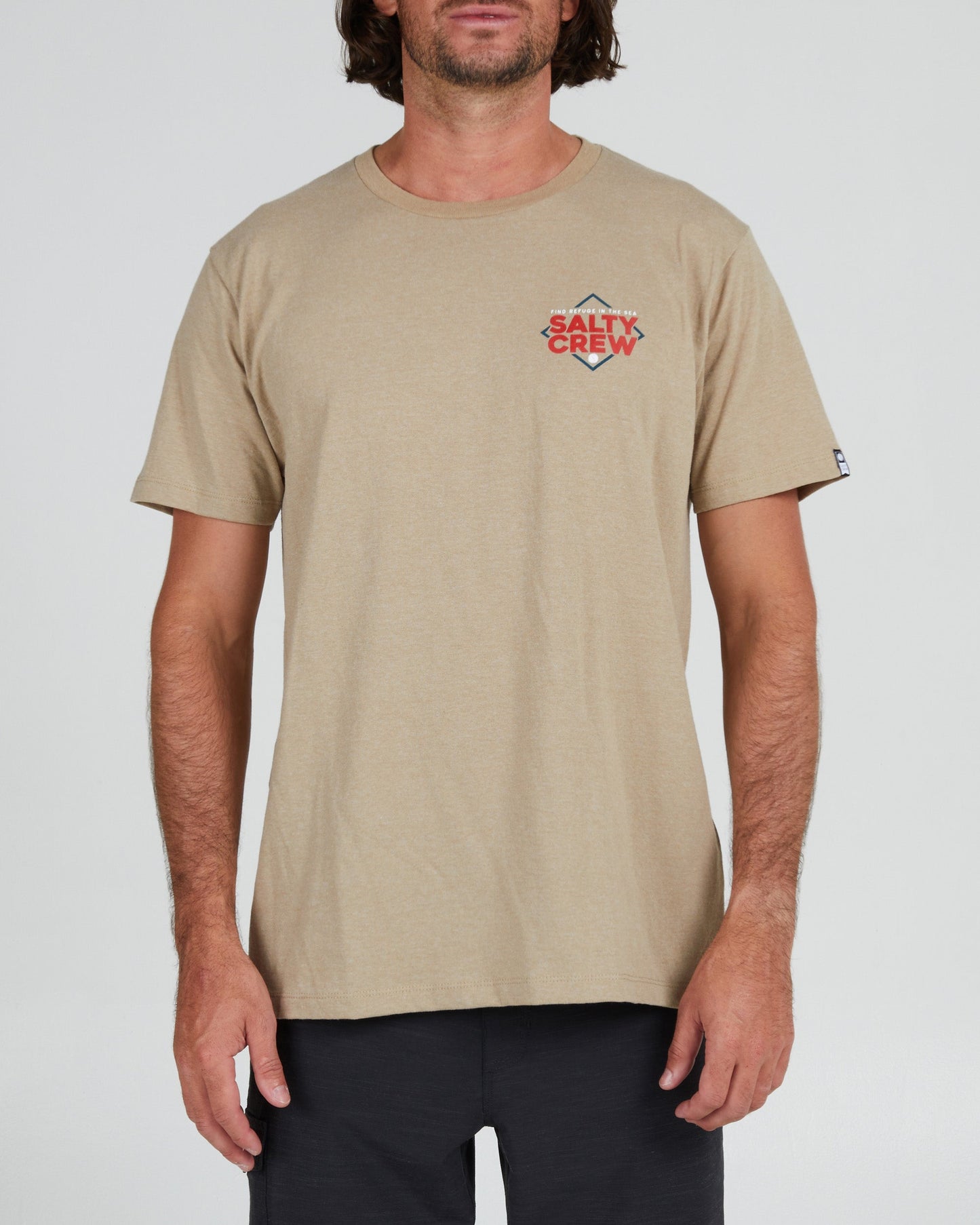 No Slack Khaki Heather S/S Standard Tee