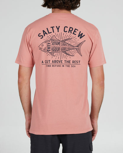 Cut Above Coral S/S Premium Tee