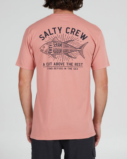Cut Above Coral S/S Premium Tee