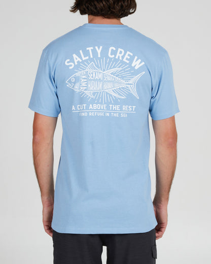 Cut Above Marine Blue S/S Premium Tee
