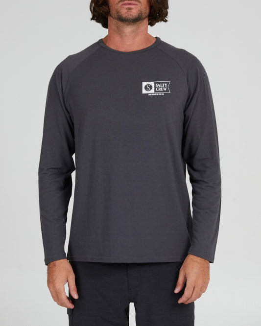 Mariner UV Charcoal L/S Tee