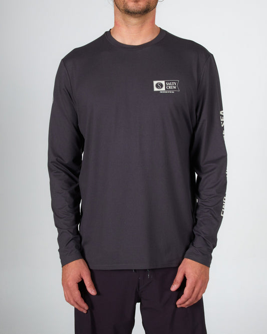 Thrill Seekers Black L/S Surf Shirt