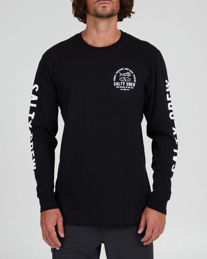 Lateral Line Black L/S Standard Tee