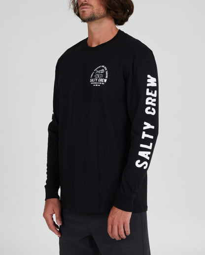 Lateral Line Black L/S Standard Tee