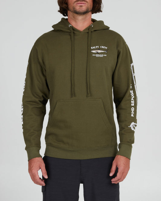 Bruce Army Hood Fleece
