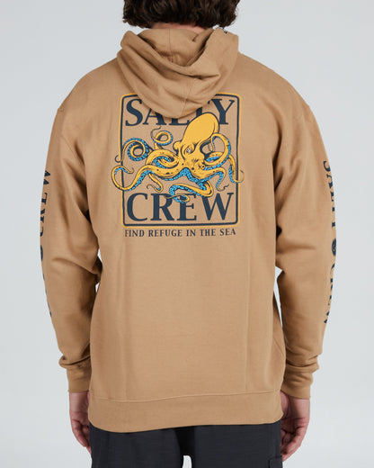 Ink Slinger Sandstone Hood fleece
