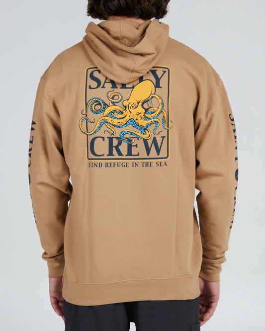 Ink Slinger Sandstone Hood fleece