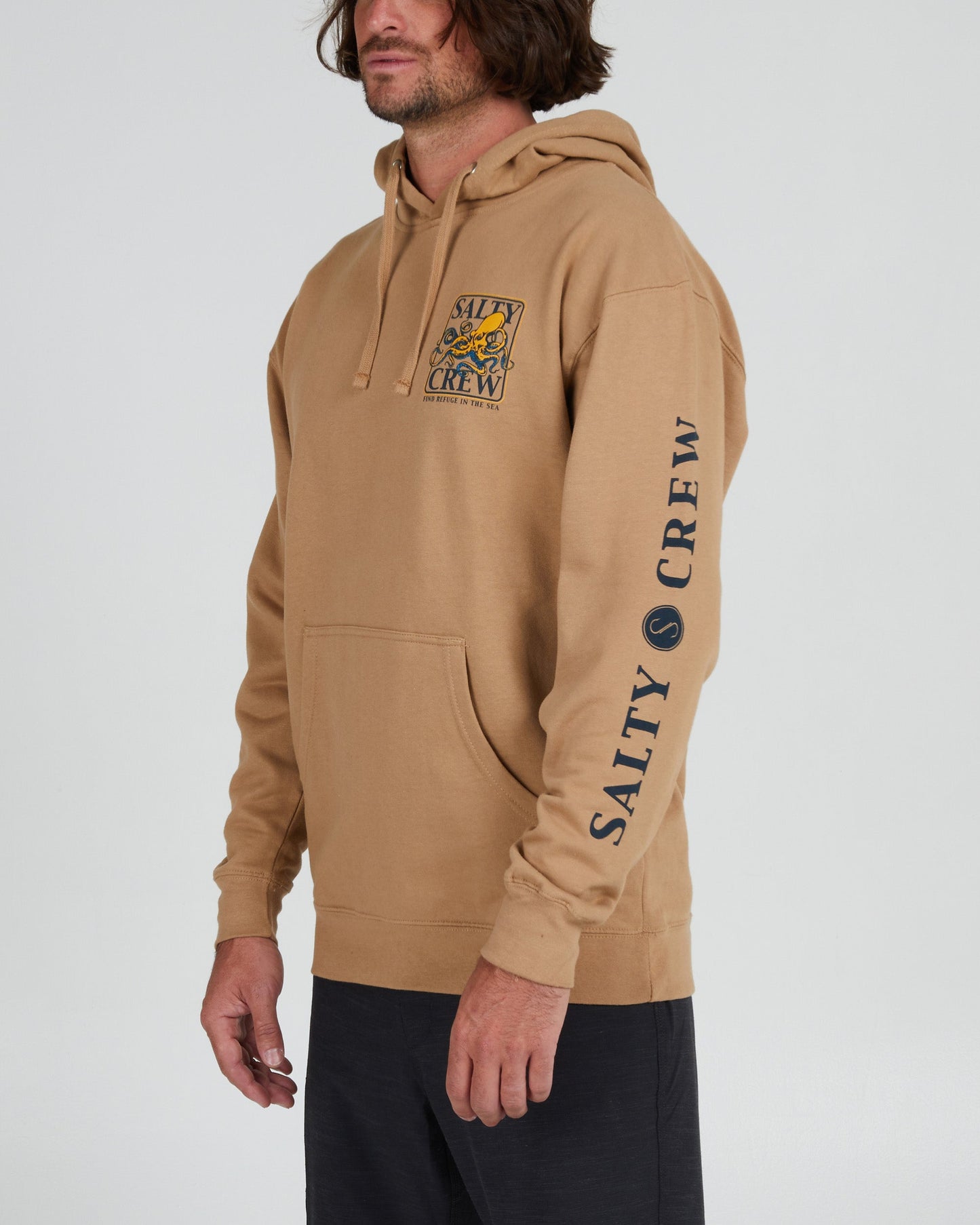 Ink Slinger Sandstone Hood fleece
