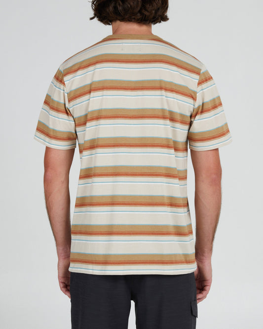 Vacay Peyote Heathered S/S Knit