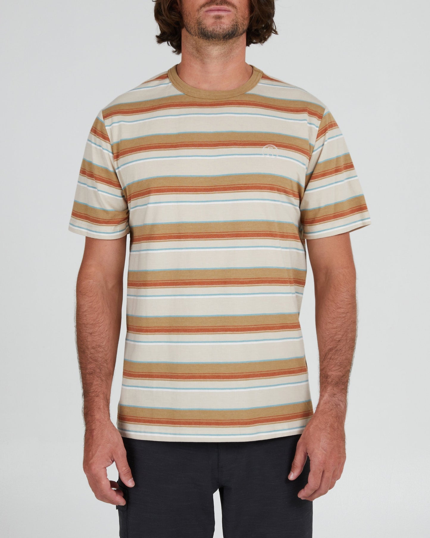 Vacay Peyote Heathered S/S Knit