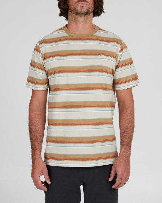 Vacay Peyote Heathered S/S Knit