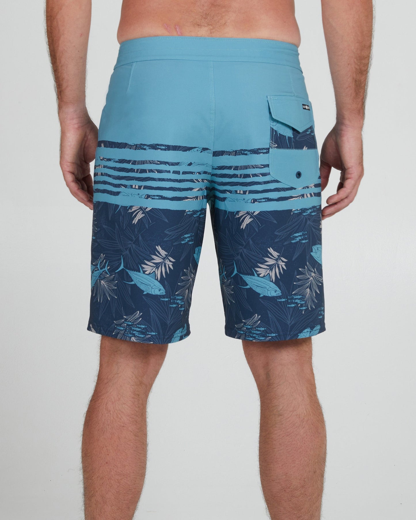 Ripple Dusty Turq Boardshort