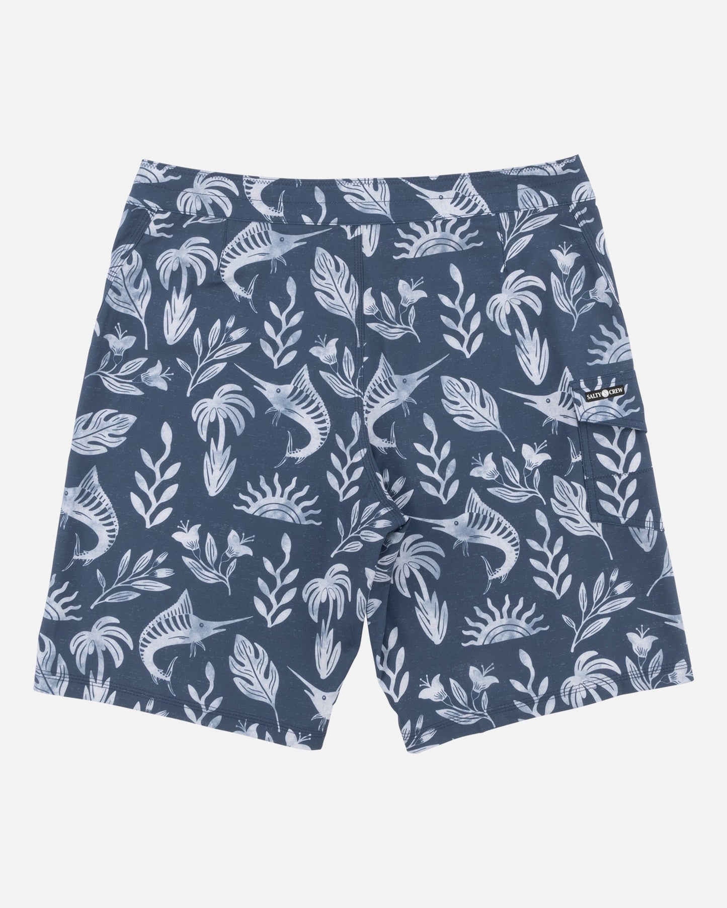 Lowtide Denim/White Boardshort