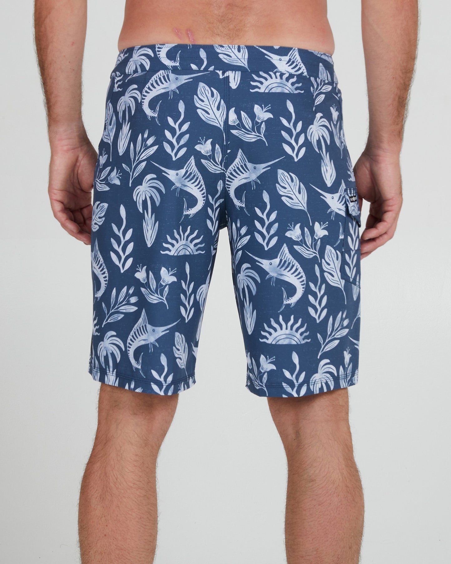 Lowtide Denim/White Boardshort