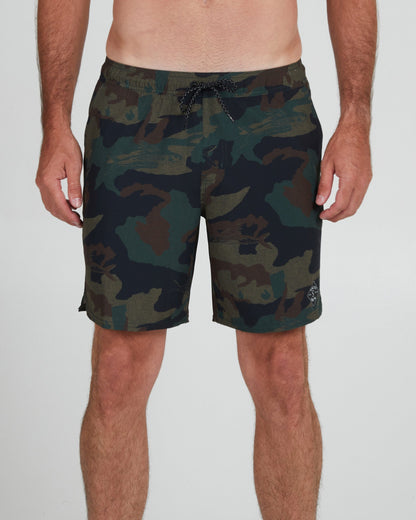 Lowtide Camo Elastic Boardshort