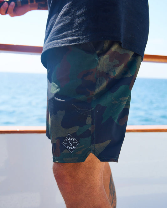 Lowtide Camo Elastic Boardshort
