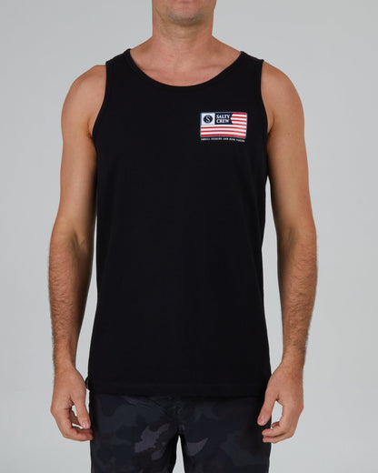 Freedom Flag Black Tank