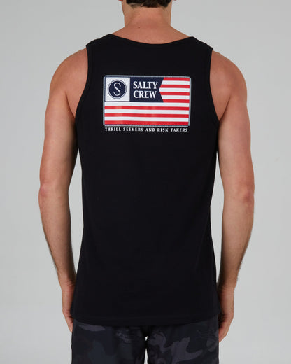 Freedom Flag Black Tank