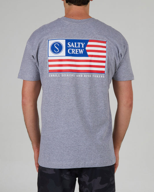 Freedom Flag Athletic Heather S/S Premium Tee