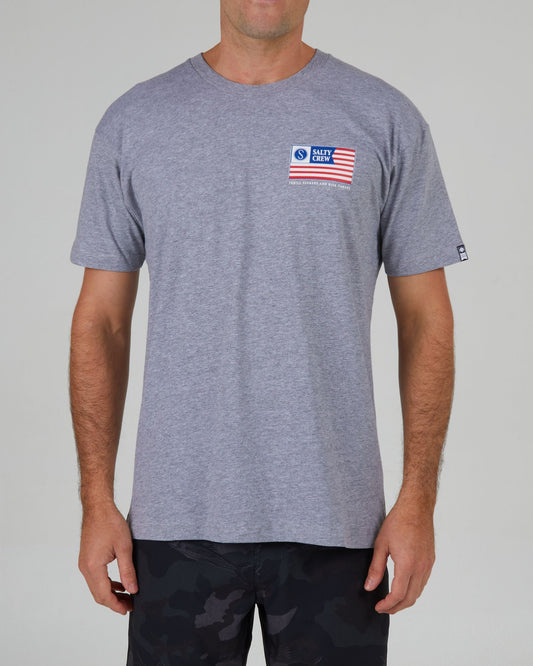 Freedom Flag Athletic Heather S/S Premium Tee